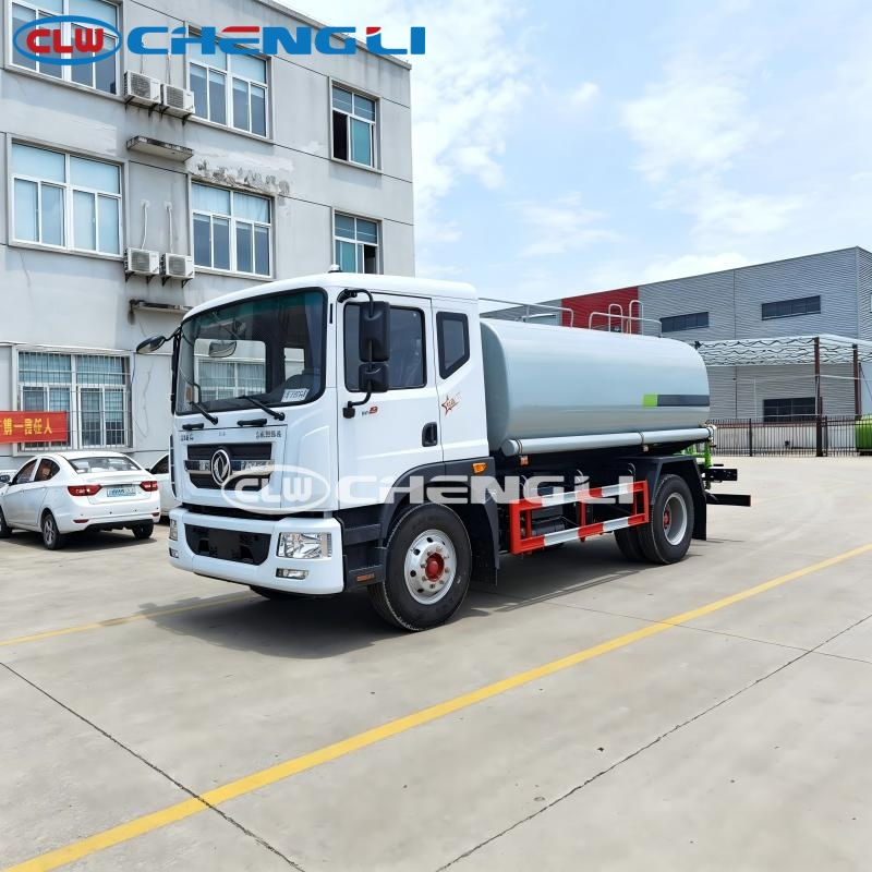 Dongfeng 12,000 Litres 4x2 Water Bowser Truck for Road Cleaning and Dust Control